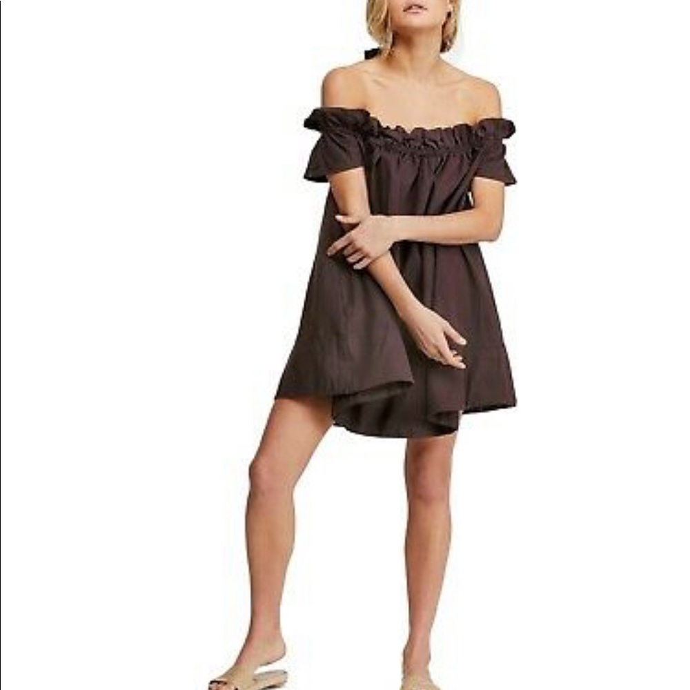 Free People Sophie off shoulder dress